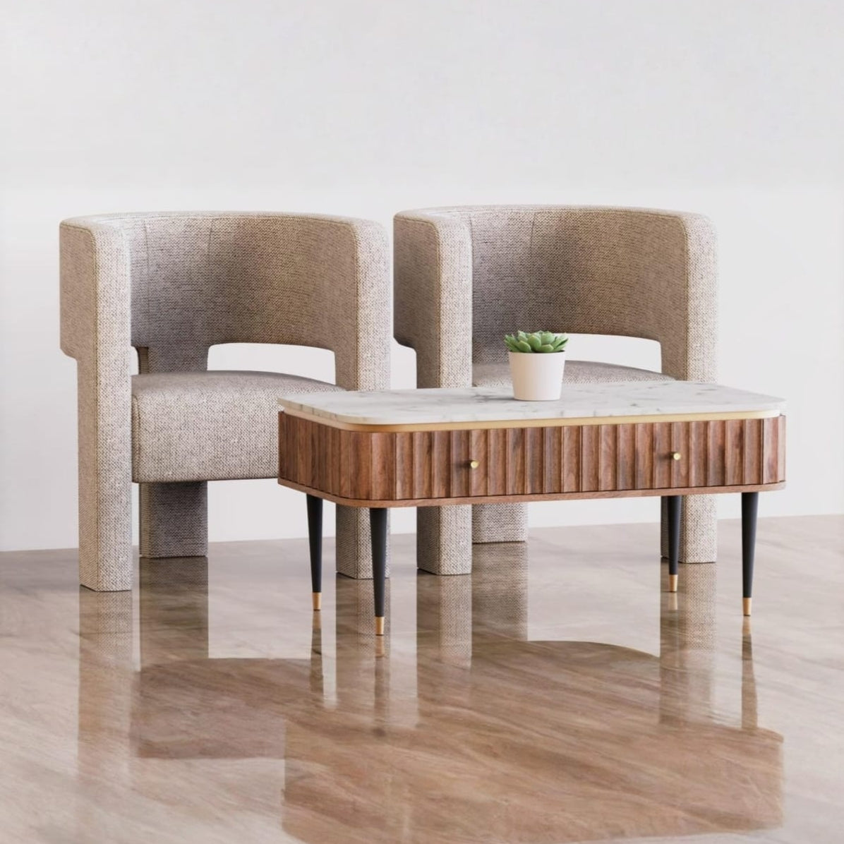 Florence Marble Coffee Table