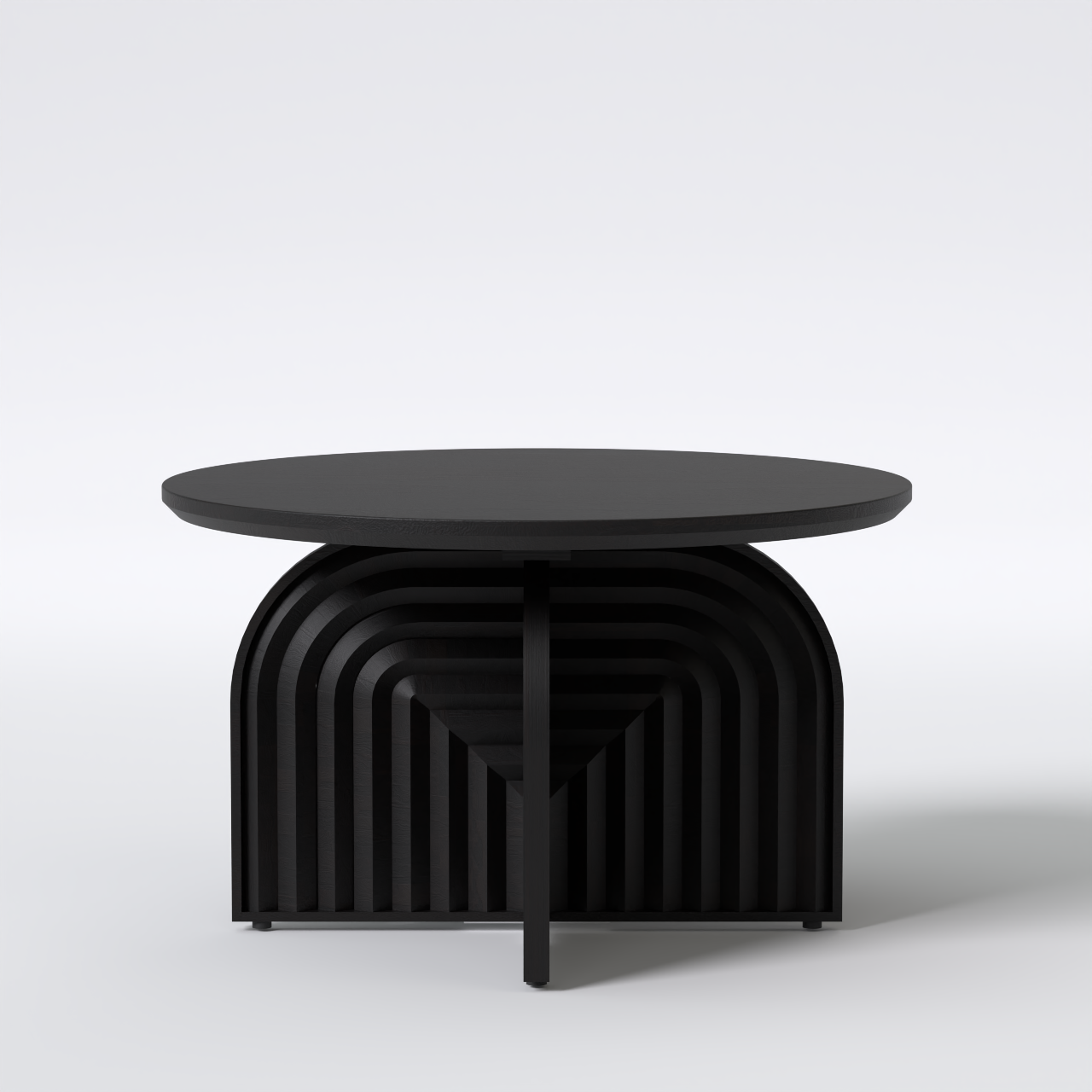 Charon Coffee Table - Mango Black