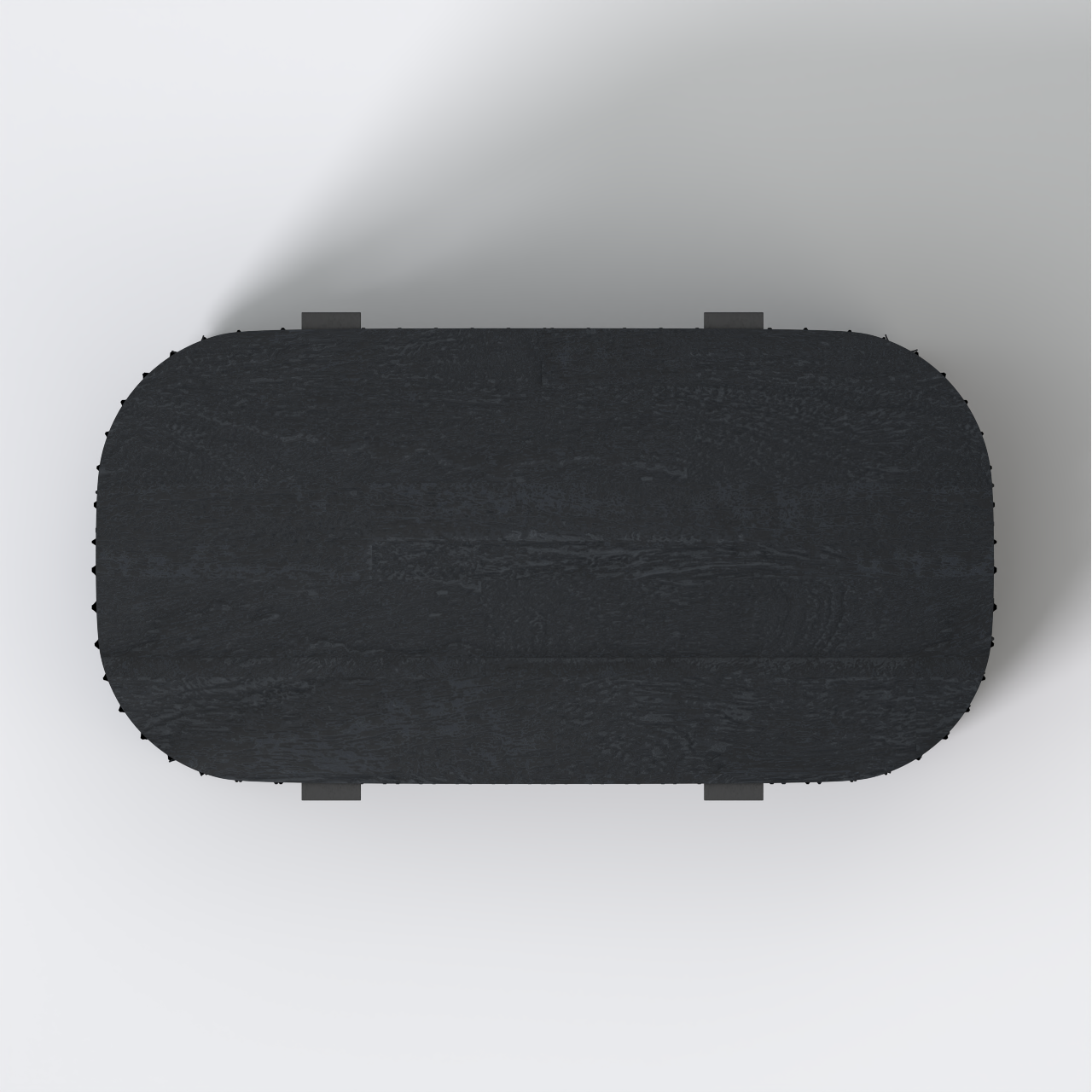 Canalis Coffee Table - Mango Black (Sandblasted)