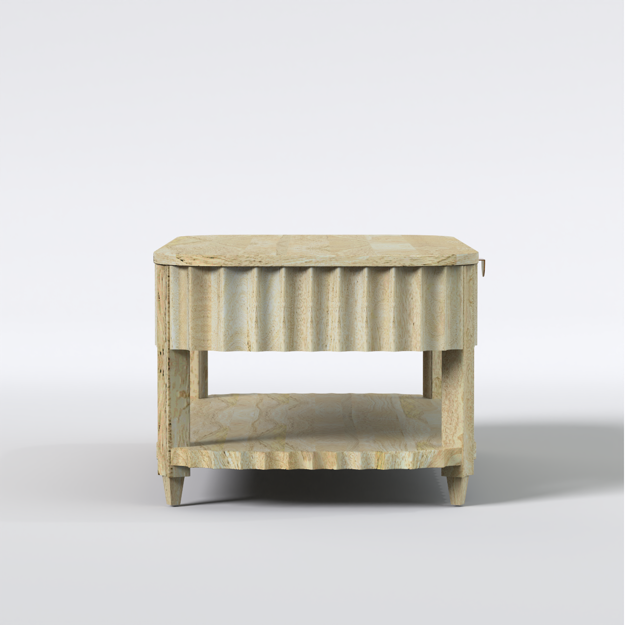 Canalis Coffee Table - Mango Whitewash (Sandblasted)