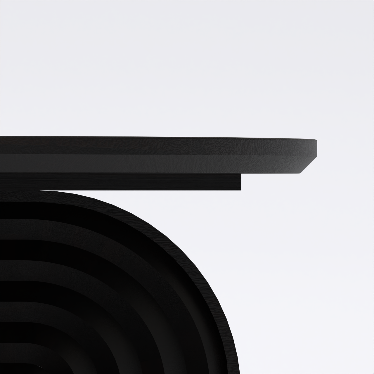 Charon Coffee Table - Mango Black