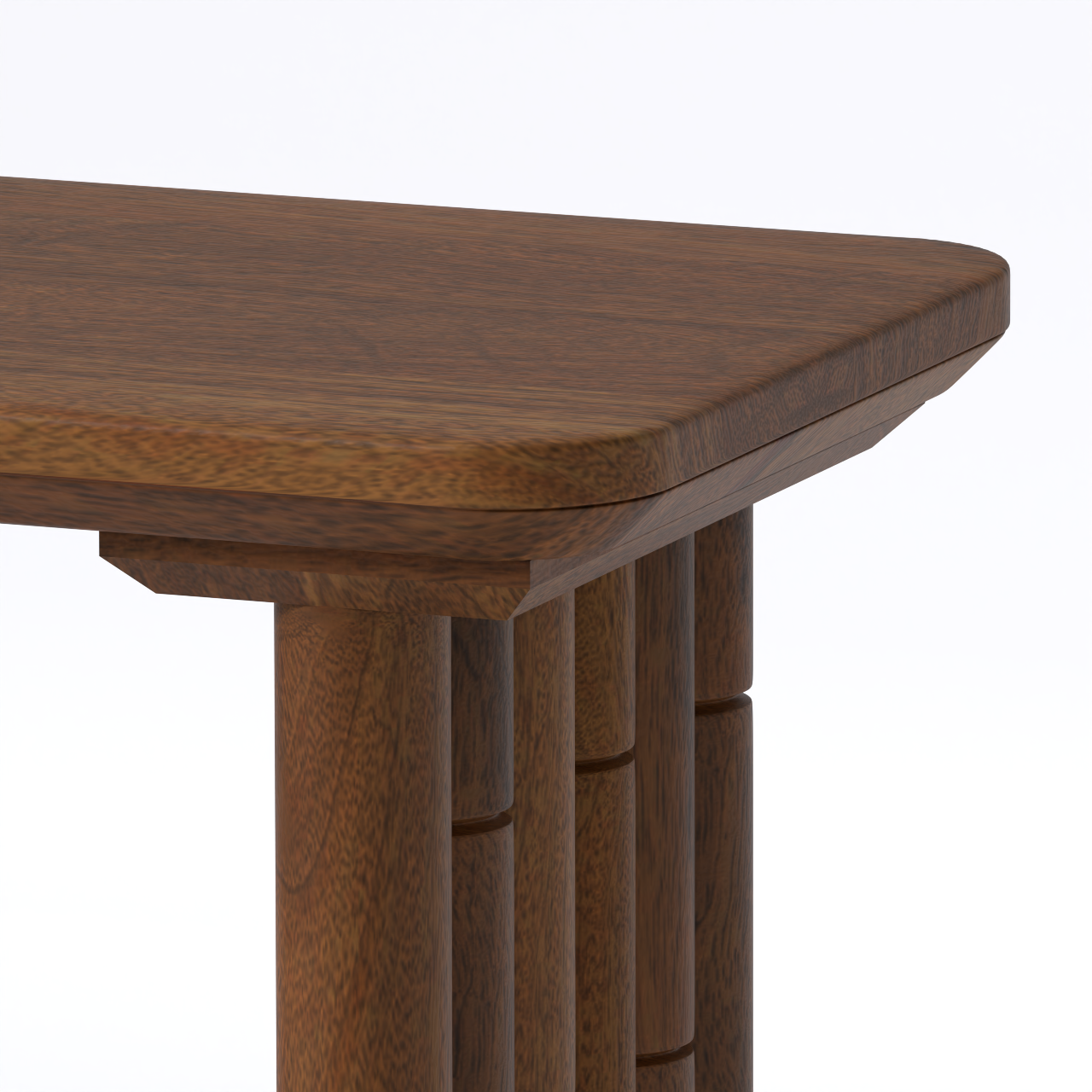 Bambos Console Table - Mango Walnut
