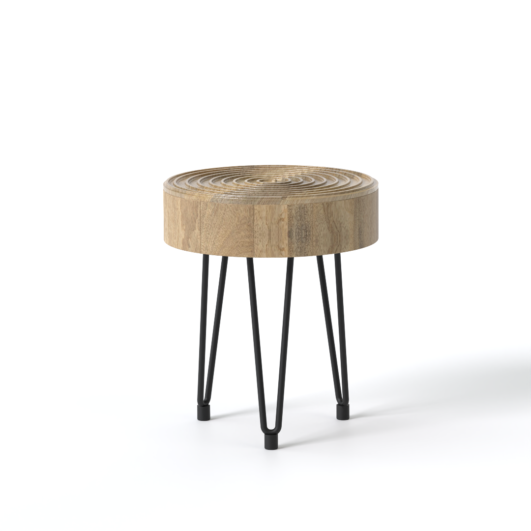 Aspen Round Nesting Coffee Table Set