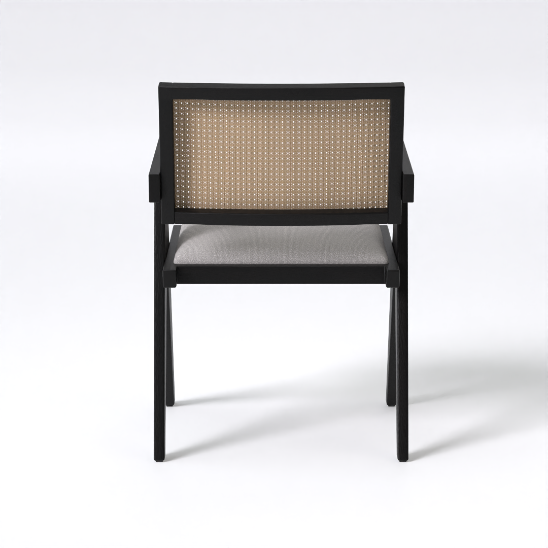 Verve Dining Chair (Mango Wood - Black Finish)