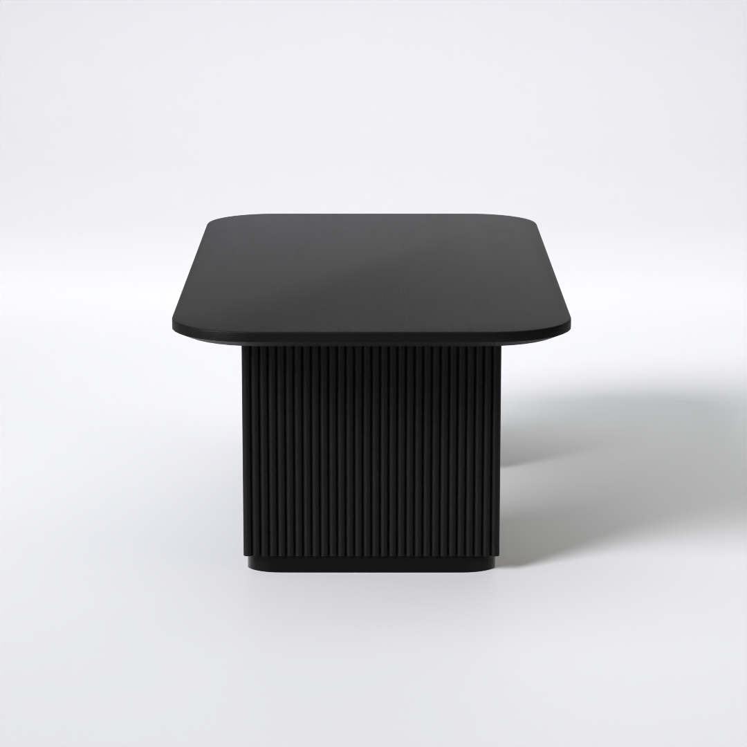 Arcadia Dining Table (Mango Wood - Black Finish)