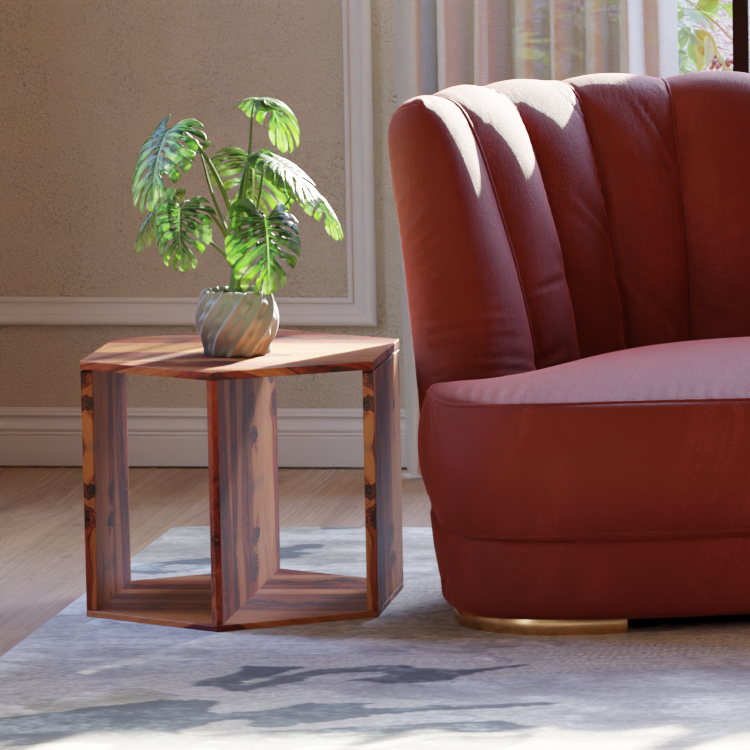 Hexa Hive Coffee Table - 18in Height (Single Piece)