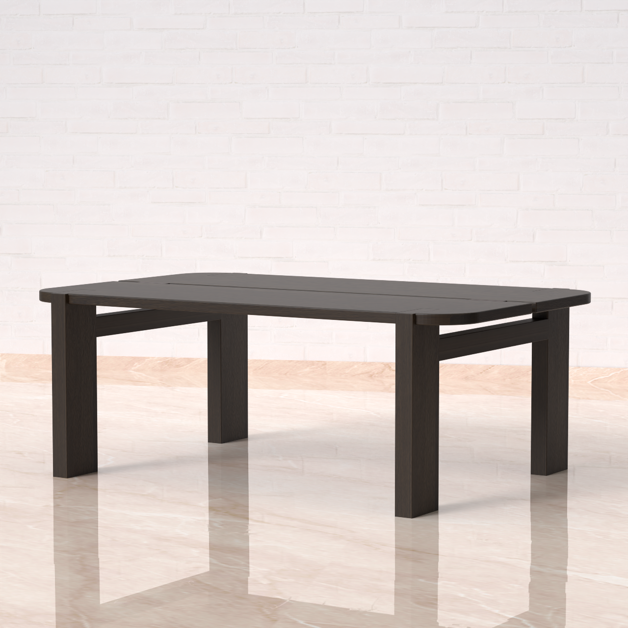 Mocha Coffee Table (Mango Wood - Coffee Finish)