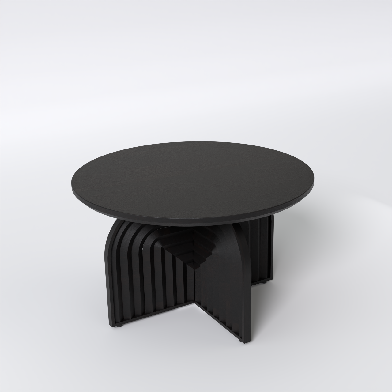 Charon Coffee Table - Mango Black