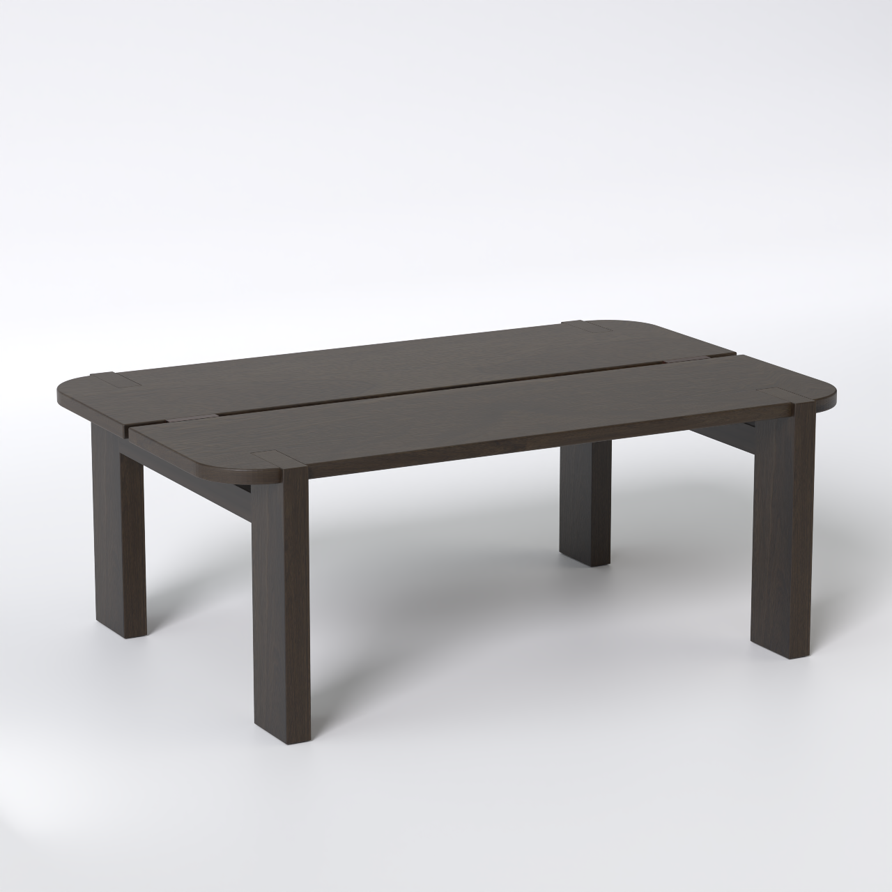 Mocha Coffee Table (Mango Wood - Coffee Finish)