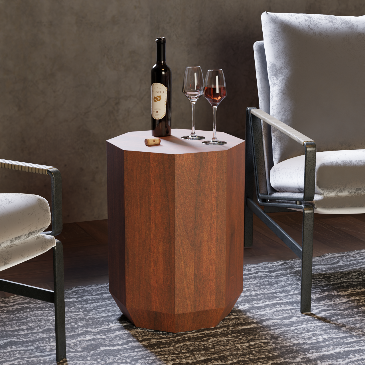 Octavian End Table