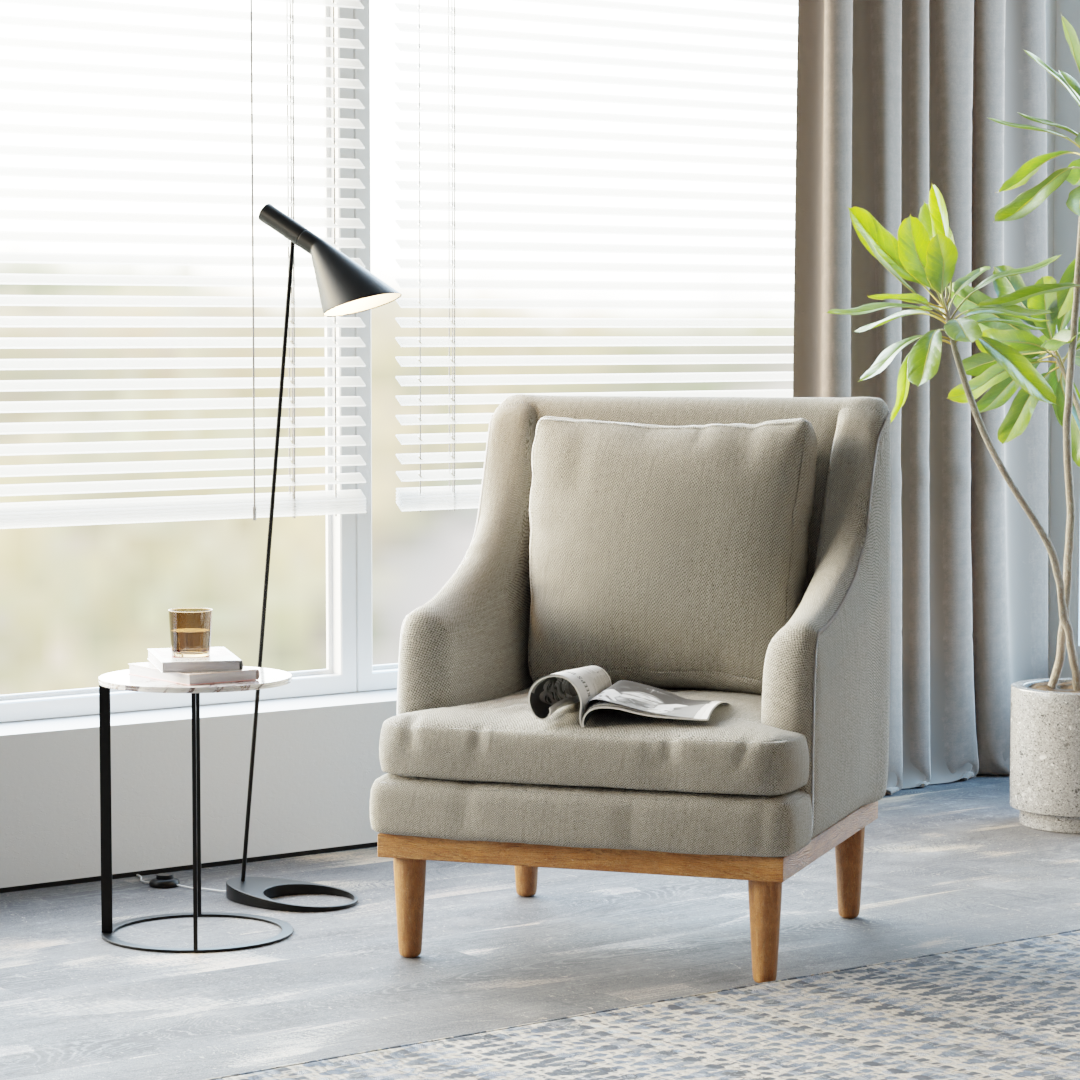 Harmony Accent Chair (Dove Gray)