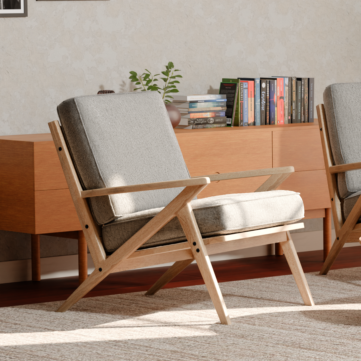 Aria Accent Chair (Dove Gray)