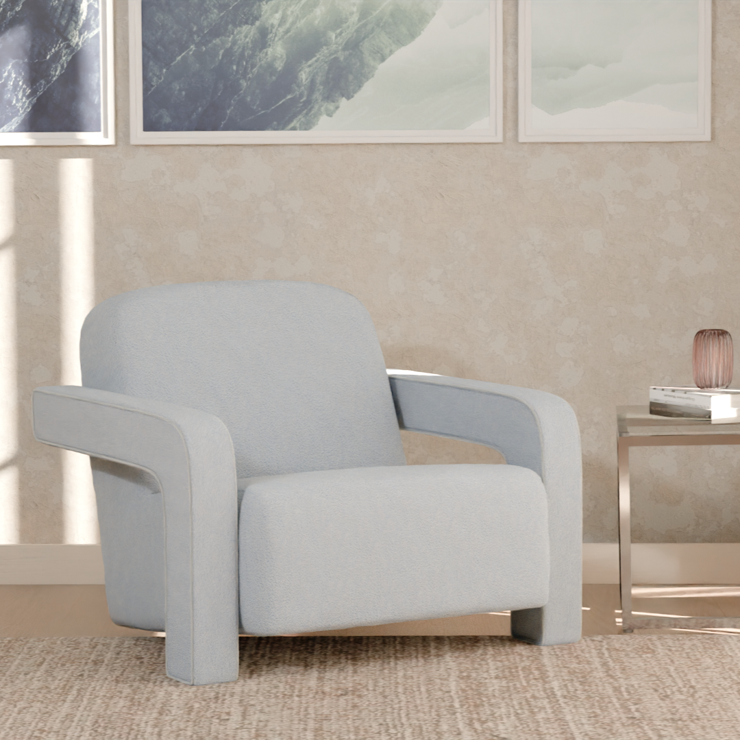 Vista Accent Chair (Icy Teal)