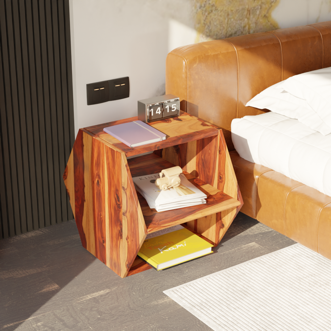 Hexa Hive Coffee Table - 14in Height (Single Piece)