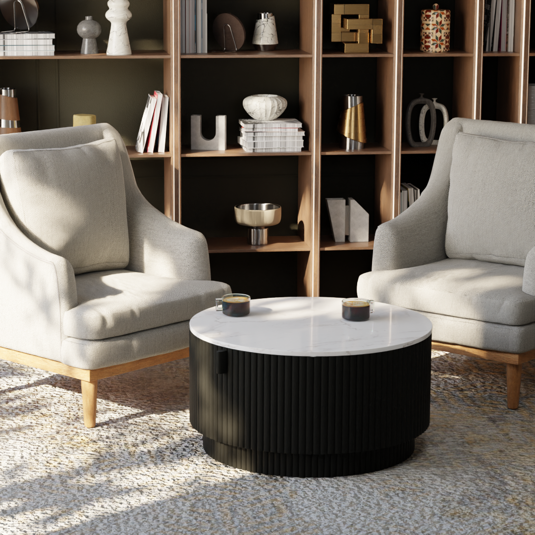 Athena Marble Coffee Table – Relso