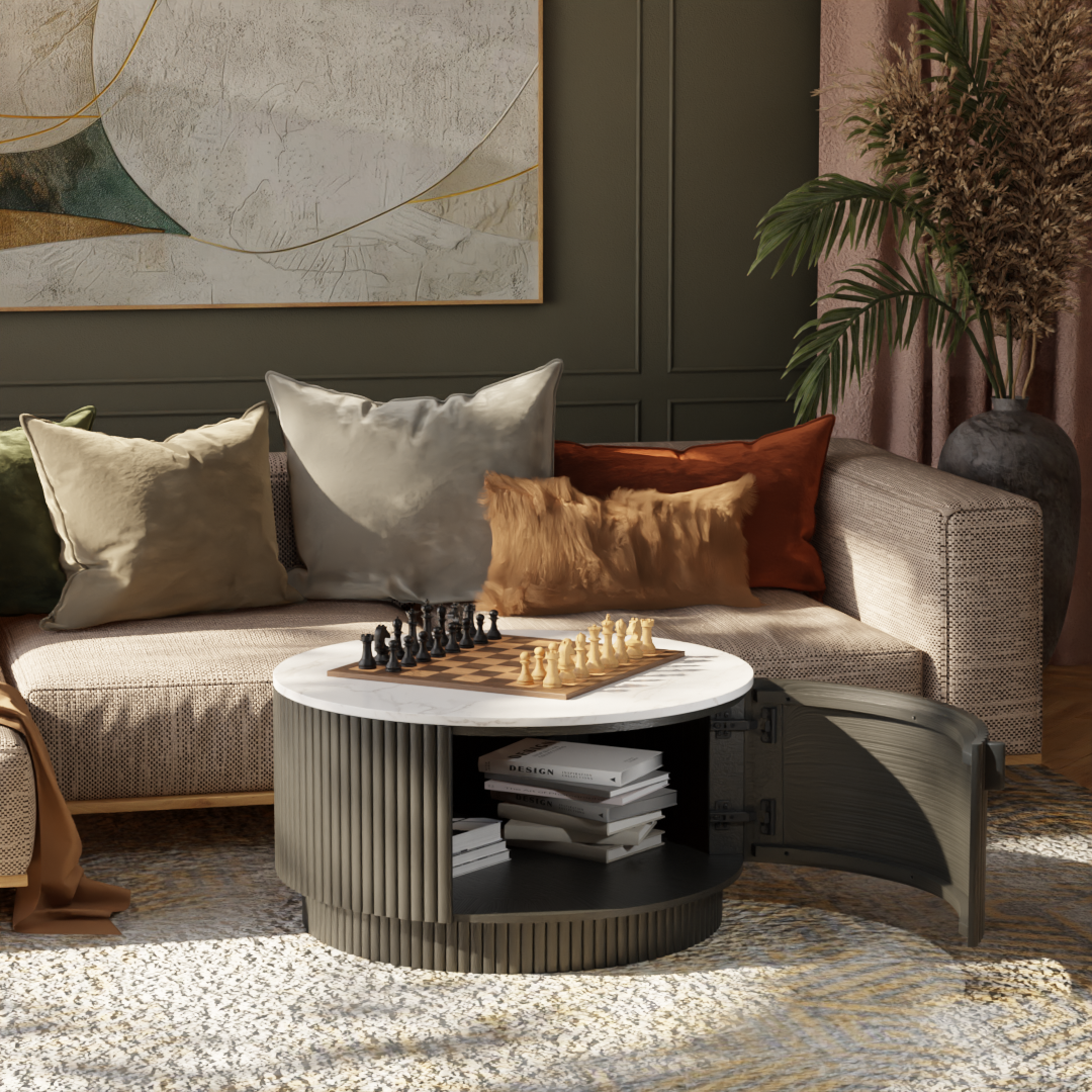 Athena Marble Coffee Table – Relso