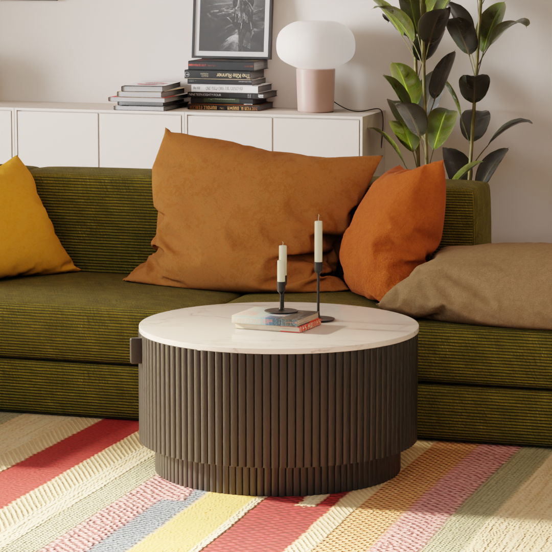 Athena Marble Coffee Table – Relso