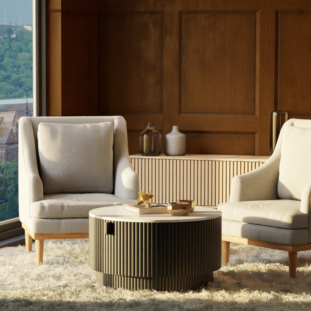 Athena Marble Coffee Table – Relso