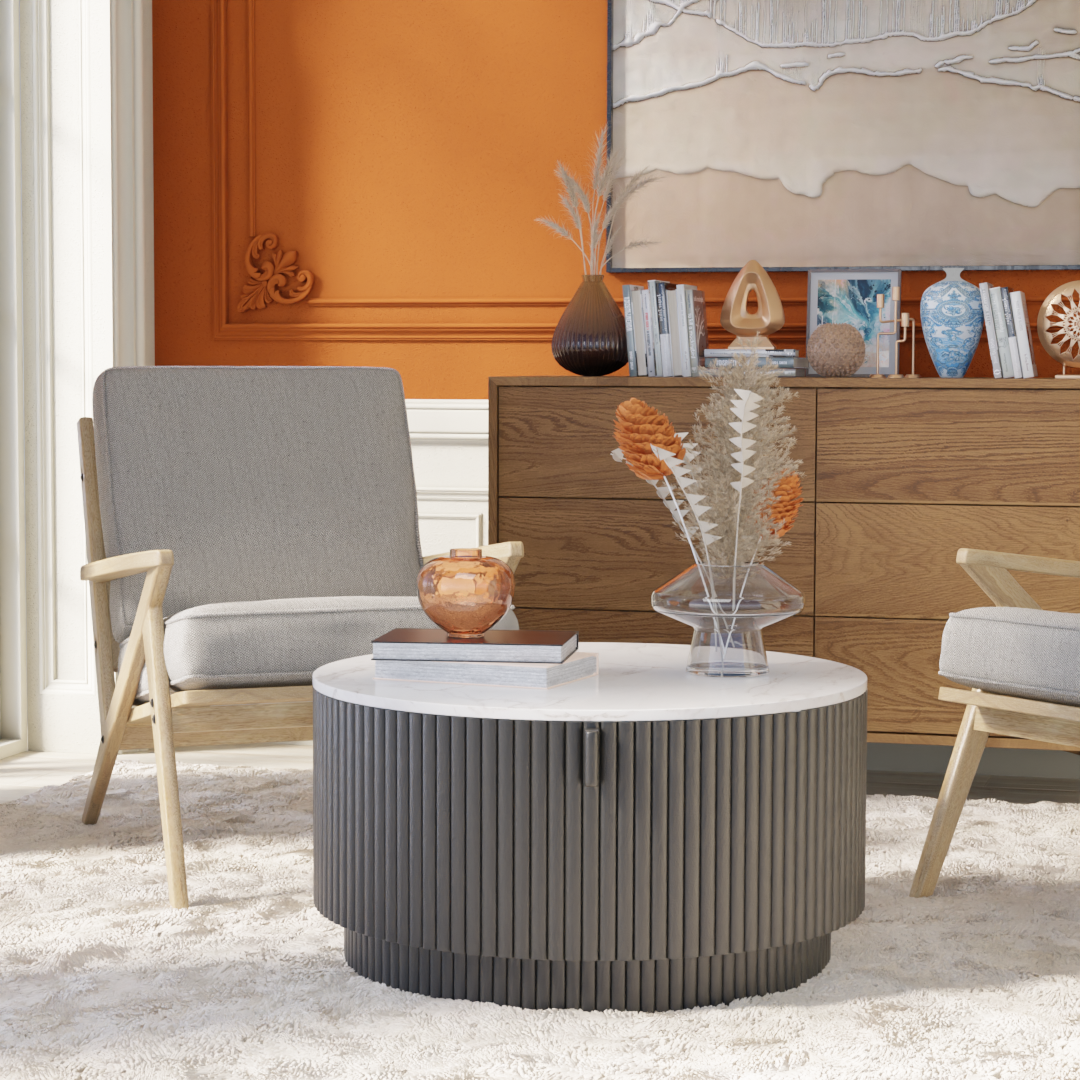 Athena Marble Coffee Table – Relso