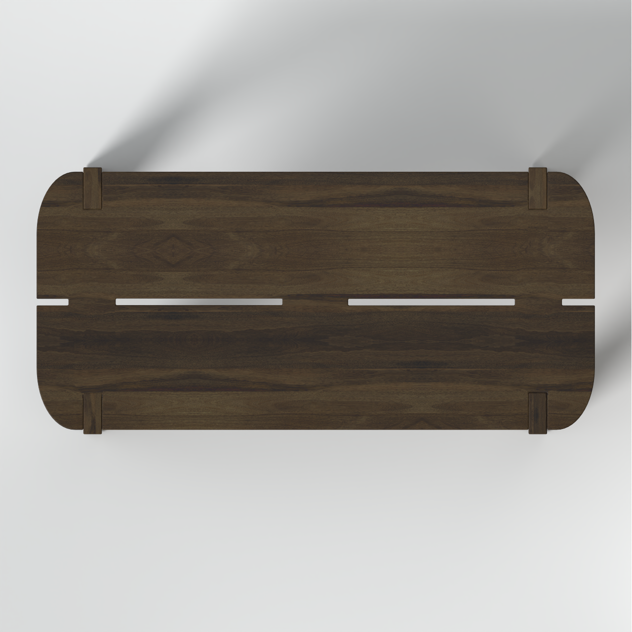Mocha Dining Table (Mango Wood - Coffee Finish)